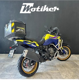 Resim Suzukı Vstrom 800de Atk Arka Orta Çanta Desenli Sticker Etiket Modeli 