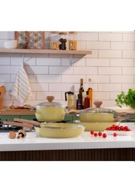 Resim Fiesta Seramik Tava 30 Cm-yeşil 1 Fiesta Seramik Tava 30 Cm-yeşi 