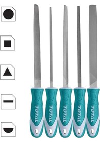 Resim Total 5 Parça Eğe Seti Tht918516 