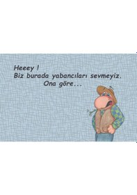 Resim Kovboy Kapı Önü Paspas Lovebug-t 