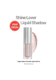 Resim Cre'ars Yoğun Işıltılı, Prizmatik Yapılı Likit Far Shine Lover Liquid Shadow 02 Pearl Shimmer 