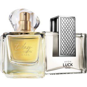 Resim Avon Luck Erkek Parfüm ve Today Kadın Parfüm Paketi 
