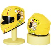 Resim Eternal Luck Kış Motosikleti Çocuk Kaskı Sarı 01 