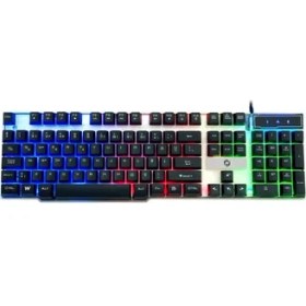 Resim Binbir Göz Bilgisayar Frisby FK-G508QU Kablolu 3 Renk Işıklı Klavye 