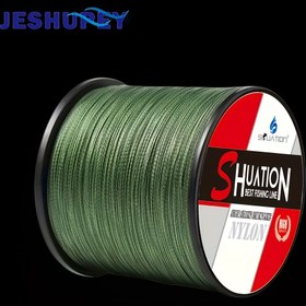 Resim 4-Strand PE Balıkçılık Hattı Rulosu, 100/300/500m Uzunluklarda Mevcut, Yüksek Çekiş Dayanımı 11.34KG/13.61KG/18.6KG/20.41KG/27.22KG, Çeşitli Ağırlık Balıkları İçin Uygun, Örgülü Ağ Atma Hattı, Tuzlu ve Tatlı Su Balıkçılığı Hattı 
