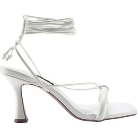 Resim Nine West Kenay2 3fx Beyaz Kadın Comfort Sandalet Beyaz 