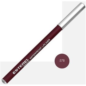 Resim Esterel Waterproof Lipliner Dudak Kalemi 578 Kahverengi 