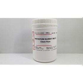 Resim Potasyum Klorat, %99,8 Chem Pure 1 Kg 