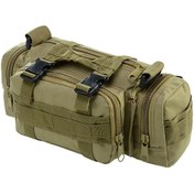 Resim Yifomall Khaki 9000d Oxford Su Geçirmez Çanta - Outdoor Balıkçılık, Fotoğrafçılık, Bisiklet İçin Bel/omuz Çantası, Molle Sistemi, Hafif Ve Çok Fonksiyonlu Haki 
