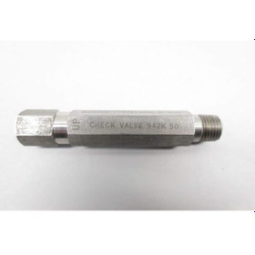Resim Meriam 942K-50 1/4'' NPT Paslanmaz Inline Çek Valf D660440 Endüstriyel Sistemler 