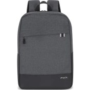 Resim Unicity Eco MCC-1103 Çevre Dostu Laptop Sırt Çantası, Su Geçirmez Notebook Çantası, Macbook Air/pro ile Uyumlu Sırt Çantası, Erkek Kadın Bilgisayar Çantası, Siyah 