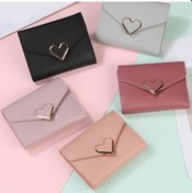 Resim Siyah Bozuk Para Cüzdanı Çok Fonksiyonlu Cep Kartı Tutma Siyah 