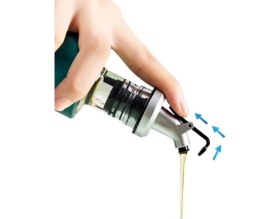 Resim Şişe Ucu Yağdanlık ve Sirkelik Dökme Ağızlığı Sızdırmaz Kap 