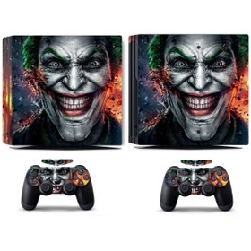 Resim Kt Grup Joker Kahkaha Playstation 4 Pro Full Sticker Kaplama 