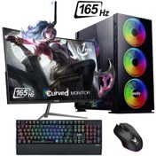 Resim Izoly ST998753 i7-10700F 16 GB 512 GB M.2 NVMe GTX1660S 6 GB 24" Free Dos Masaüstü Oyuncu Bilgisayarı 