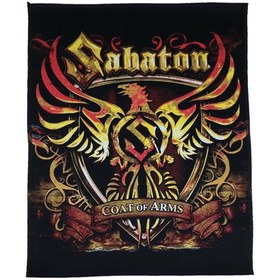 Resim StüdyoÜmitTişört Sabaton Coat Of Arms Backpatch,sırt Yaması,arma,peç 