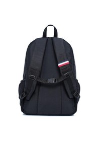 Resim Cambridge Polo Club Unisex Şık Çok Gözlü Günlük Sırt Çantası - Okul Çantası Siyah-1479 Siyah 