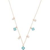 Resim Argentum Concept 925 Ayar Gümüş Rose Çiçek Figürlü Şans Kolyesi - 23175501 