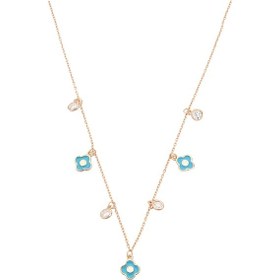 Resim Argentum Concept 925 Ayar Gümüş Rose Çiçek Figürlü Şans Kolyesi - 23175501 