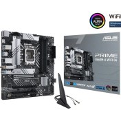 Resim Asus Prıme B660M-A Wıfı D4 Intel B660 Lga1700 DDR4 5333 Dp Hdmı Çift M2 Usb3.2 Ax Wifi + Bt Aura Rgb Matx (Prıme B660M-A Wıfı D4) Anakart 