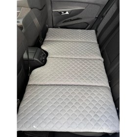 Resim Shop - Set Shop-Set - Oto Arka Koltuk Yatak 70*130 cm - Gümüş Gri Taytüyü Kumaş 