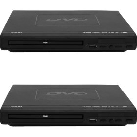 Resim Benagee Tv Desteği Için 2x Taşınabilir DVD Oynatıcı USB Bağlantı Noktası Uzaktan Kumandalı Kompakt Çok Bölgeli Dvd/svcd/cd/disk Oynatıcı (Yurt Dışından) 