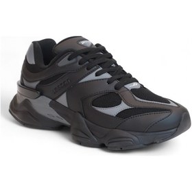 Resim Lescon 2079-ghost Anatomik Tabanlı Genç Unisex Sneakers Ayakkabı Siyah 