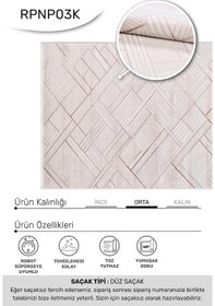Resim Bonaparte-vizon/krem- Özel Ölçü-salon , Oturma Odası Ve Koridor Halısı-robot Süpürge Uyumlu-kolay Temizlenebilir 
