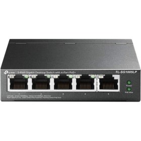 Resim STOREMAX TL-SG1005LP, 4 Port PoE + ile 5 Port Gigabit Masaüstü Switch 1171935 