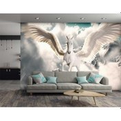 Resim Uçan Kanatlı At Duvar Kağıdı 