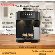 Resim Grundig 1350 W Tam Otomatik Espresso Makinesi 