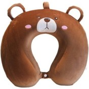 Resim Shineyee Yy Store Karikatür Seyahat Boyun Yastığı Hafızalı Köpük U-şekilli Yastık Boyun Servikal Verte 