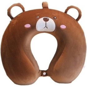 Resim Shineyee Yy Store Karikatür Seyahat Boyun Yastığı Hafızalı Köpük U-şekilli Yastık Boyun Servikal Verte 