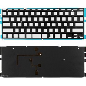 Resim Apple MacBook Air Uyumlu A1370 A1465 Klavye Işıkları Backlight Us/uk İngilizce-türkçe 2010/2015 