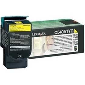Resim Lexmark C540A1Yg C-544 Sarı Laser Toner .1.000 S. 