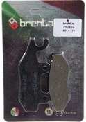 Resim 431-115 Brenta Organik Hond Vt 125 C Shadow Ön Balata 