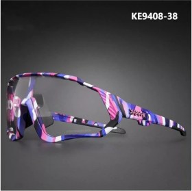 Resim Kapvoe Rainbow Değişebilir 5 Lens Mtb Polarize Bisiklet Spor Dağ Kayak Gözlüğü 