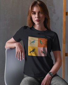 Resim Kuşlarca Kadın Tişört 