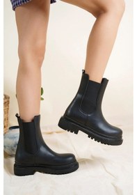 Resim Luis A Costa 002 Siyah Lastikli Kadın Bot Çok Renkli 