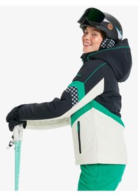 Resim Roxy Peak Chic Softshell Kadın Kayak Montu-erjtj03512 Çok Renkli 