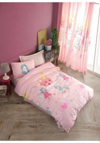 Resim 2li Yastık Kılıfı Unicorn Dreams Pembe Pembe 