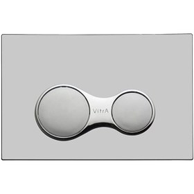 Resim Vitra 740 - 0485 Sırıus Kumanda Panelı Mat Krom Parlak Krom 