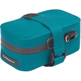 Resim Rhinowalk Rk5200 0.39l Bisiklet Hafif Su Geçirmez Kuyruk Çantası Açık Hava Bisikleti Tpu Eyer Çantası Mavi Mavi 