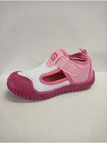 Resim Çocuk Panduf Kız Çocuk Beyaz Fuşya 