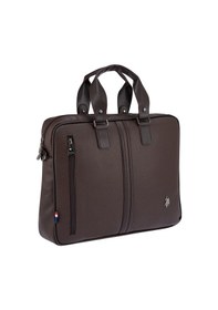 Resim U.s. Polo Assn. 6752 Omuz Askılı Laptop Çantası Evrak Çantası Kahverengi Kahverengi 