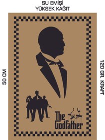 Resim duha trend 35x50 120 Gr. Kraft Kağıt Oto Paspası Godfather 100 Adet 