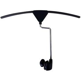 Resim Meliset Oto Araç Koltuk Arkası Elbise Askısı Plastik+Krom Kıyafet Askılığı 