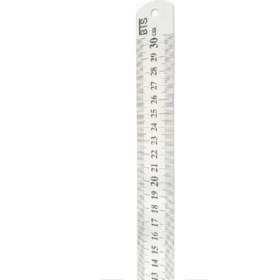 Resim Çelik Cetvel 1000X40X1.0MM, Hassas Ölçüm Aracı, Dayanıklı ve Kullanışlı. 