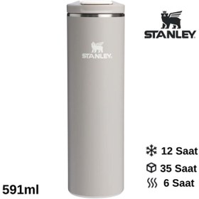 Resim Stanley The Transit Fliptop Mug 0.59 L Termos Kupa Bardak Matara GRİ 