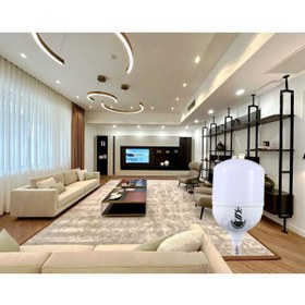 Resim ŞANLED 40W Tasarruflu E27 Beyaz Işık Torch Led Ampul-1-2-4-6-8-10 ADETTİR 